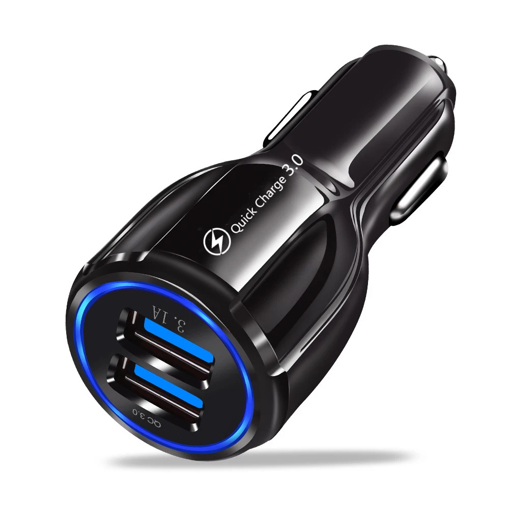 Быстрая зарядка 3,0 QC3.0 USB Автомобильное зарядное устройство для iPhone samsung Xiaomi автомобильное зарядное устройство Быстрая зарядка зарядное устройство для мобильного телефона USB адаптер