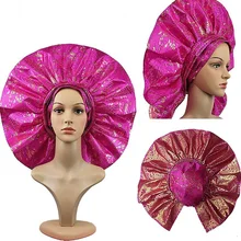 Нигерийский aso oke головной убор 011 ASO OKE ткань головной убор для африканских Авто геле головной убор Африканский головной убор