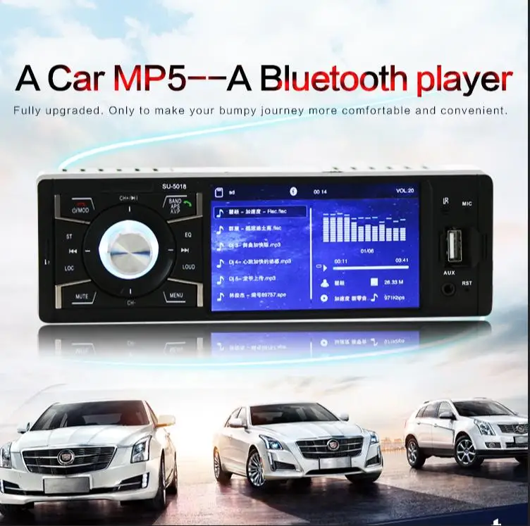 

7 Inch Retractable Press Screen Car MP5 Player Android GPS Navig WIFI Bluetooth Stereo Radio Car Audio Player Mirror Link