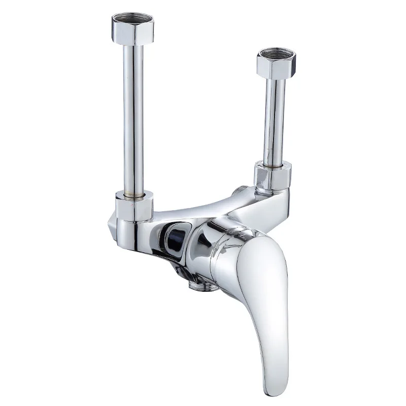 

Wholesale Electric Water Heater Mixing Valve Ming Mounted Switch Hot And Cold Mixing Valve U-Shaped Outlet Tap Shower Faucet Acc