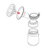 Baby Feeding Massage Cushion Electric Breast Pump Accessory Silicone Petal Pad 2