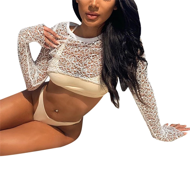 t shirt bikini crop top