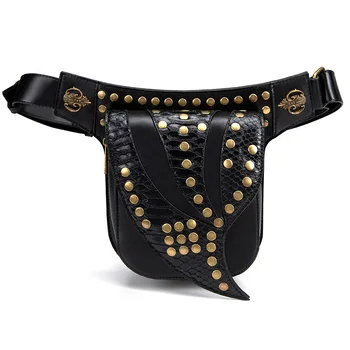 

Punk Bags Steampunk Vintage Motorcycle Bag Women's Shoulder Bag Crossbody Bag Messnger Bags Handbag Big Tote Punk Bag