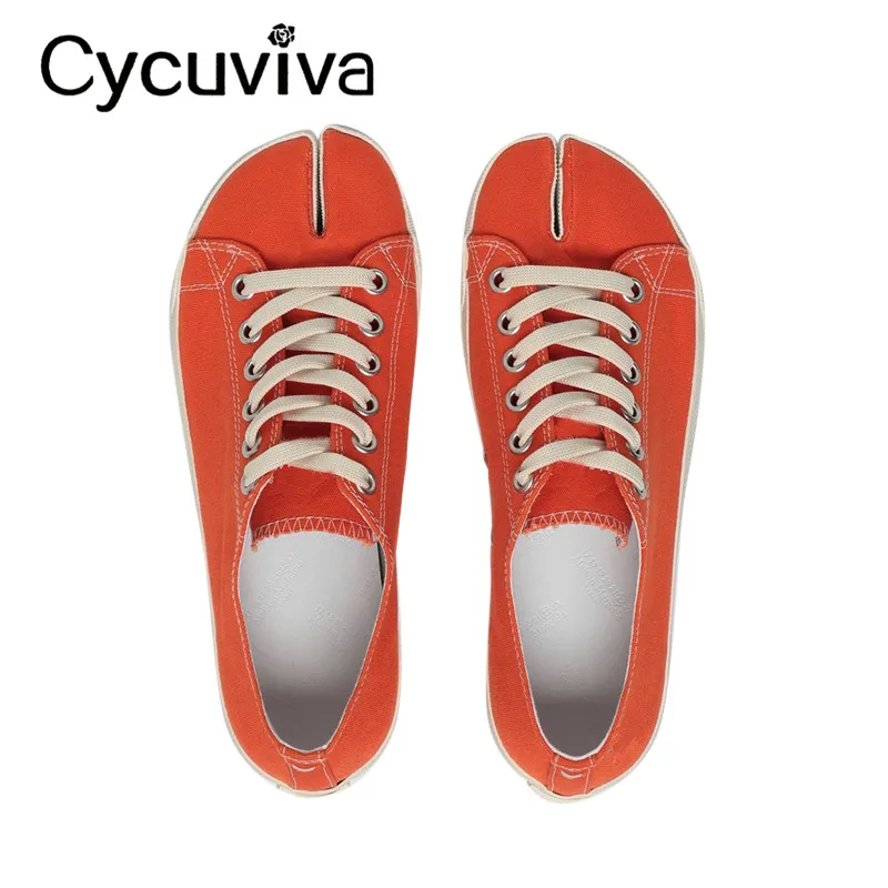 

Trendy Shoes Women Split Toe Canvas Flats Graffiti Printing Shoes Women Comfort Flats Loafers Shoes