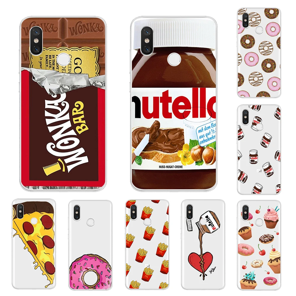 Чехлы Funny Food caes для Xiaomi Redmi Note 7 8 6 5 Pro Plus чехлы телефонов 9 9T A2 A3 Lite Pocophone F1 мягкий