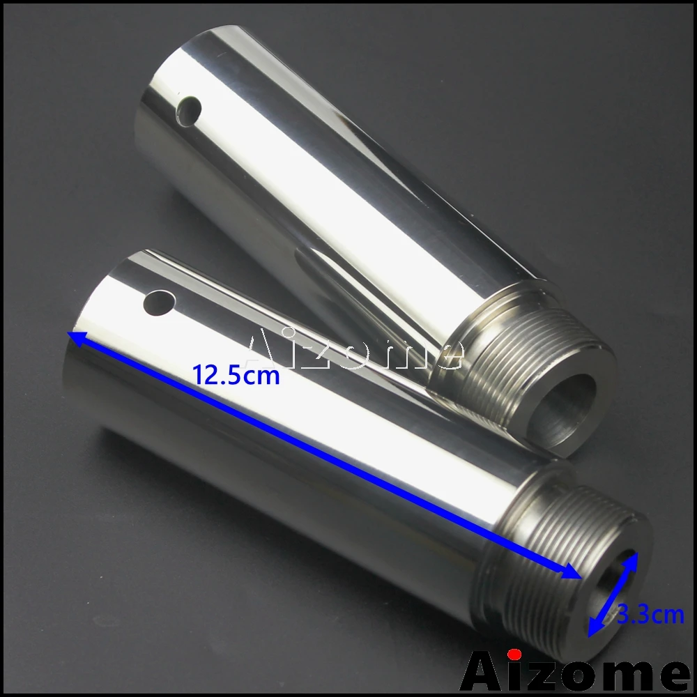 Steel Motorcycle Front Fork Extender 39mm Fork Tube 4in Extensions For
