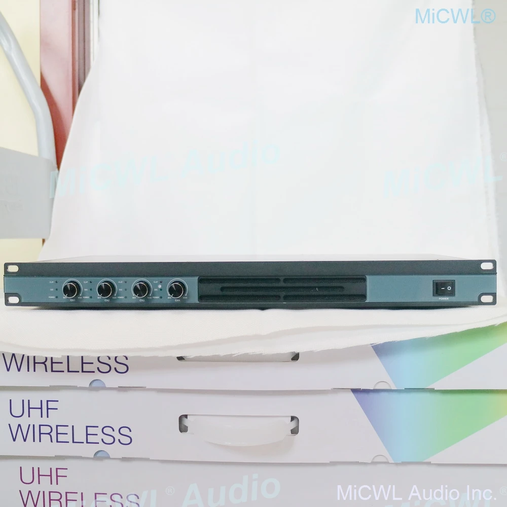 US $209.00 MiCWL Audio 5200W Digital Power Amplifier 4 Channel Karaoke Stage Audio Microphones Speaker AMP 4 X 650W Amplifier 6400 Watt