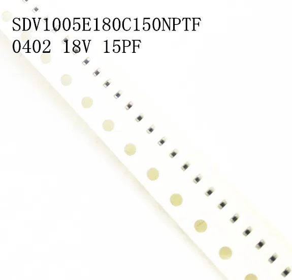 100 шт. SDV1005S180C030YPTF 0402 18V 3PF SMD ESD SMT Чип Варистор