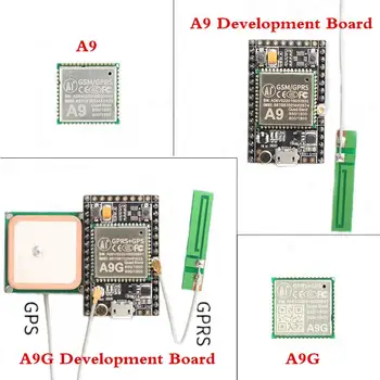

GPRS GPS Module A9 A9G Module Development Board Wireless Data Transmission position IOT with Antenna GSM Ai Thinker For Arduino