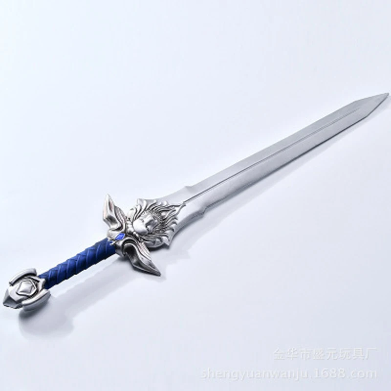 羊の剣の皮のおもちゃ,104cm,金色のライオンの剣,映画,武器