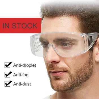 

Safety Goggles Protective Glasses Dustproof Eye Protection Lab Anti Fog Glasses for Men Women Work UV Protection