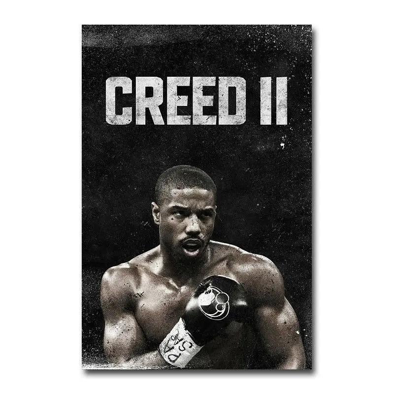 

Creed II Hot Movie 2 Silk Fabric Wall Poster Art Decor Sticker Bright