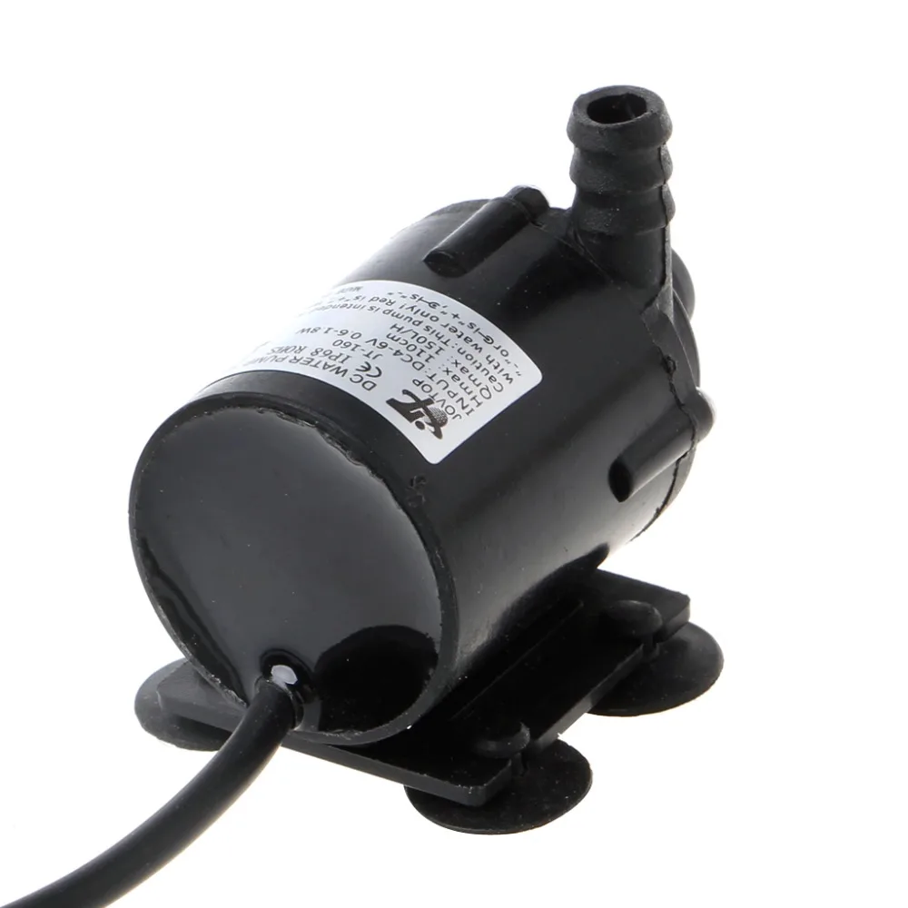 

DC 5V USB Solar Power Hot Circulation Water Pump Brushless Motor Aquarium Pond Submersible Pumps