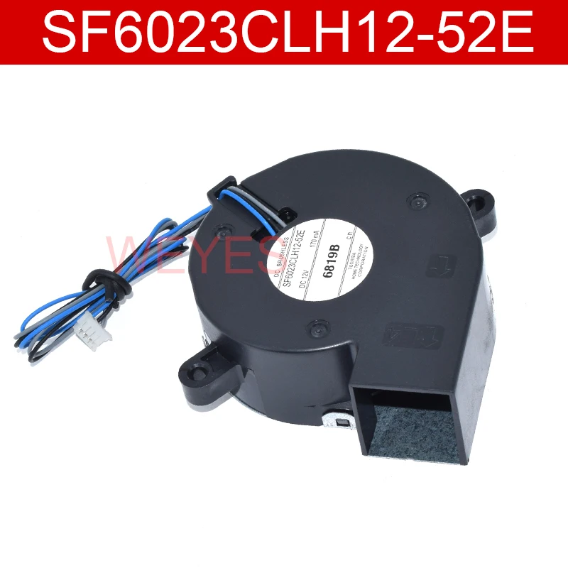 Cut Rate Original SF6023CLH12-52E DC12V 170mA 60*23MM 3 Wires Projector Cooling Fan dV5ZxWDX0