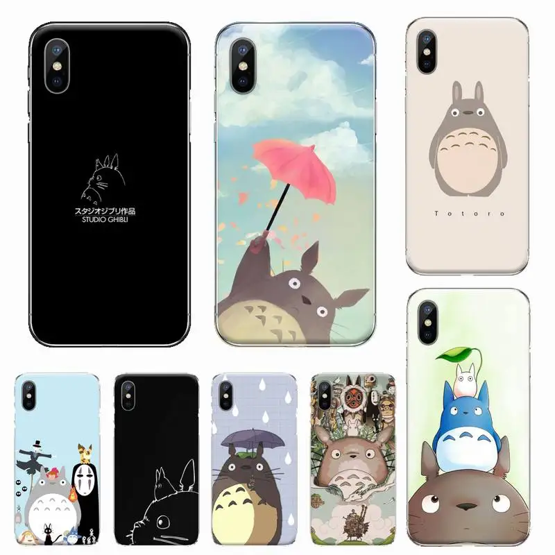 Totoro Hot Anime Studio Ghibli Pattern Coque Cover Phone Case For Iphone 12 Mini 5 5s 5c Se 6 6s 7 8 Plus X Xs Xr 11 Pro Max Phone Case Covers Aliexpress
