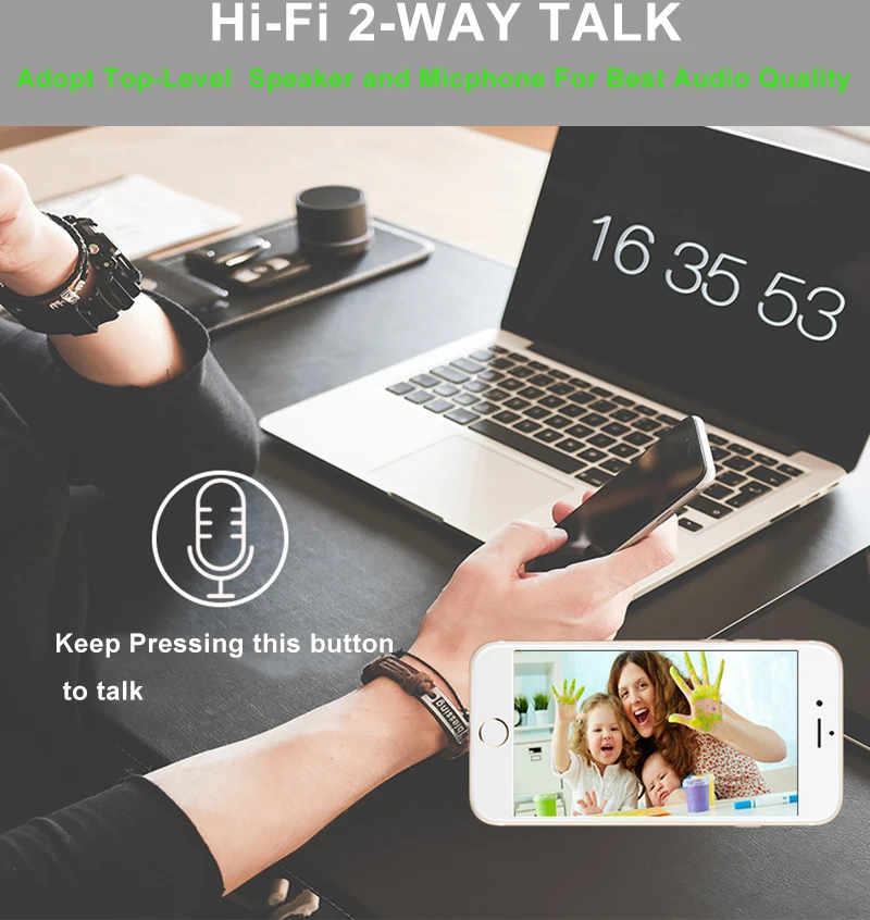 Купольная камера видеонаблюдения LEEKGOVISION 3 Мп Wi Fi беспроводная с отслеживанием