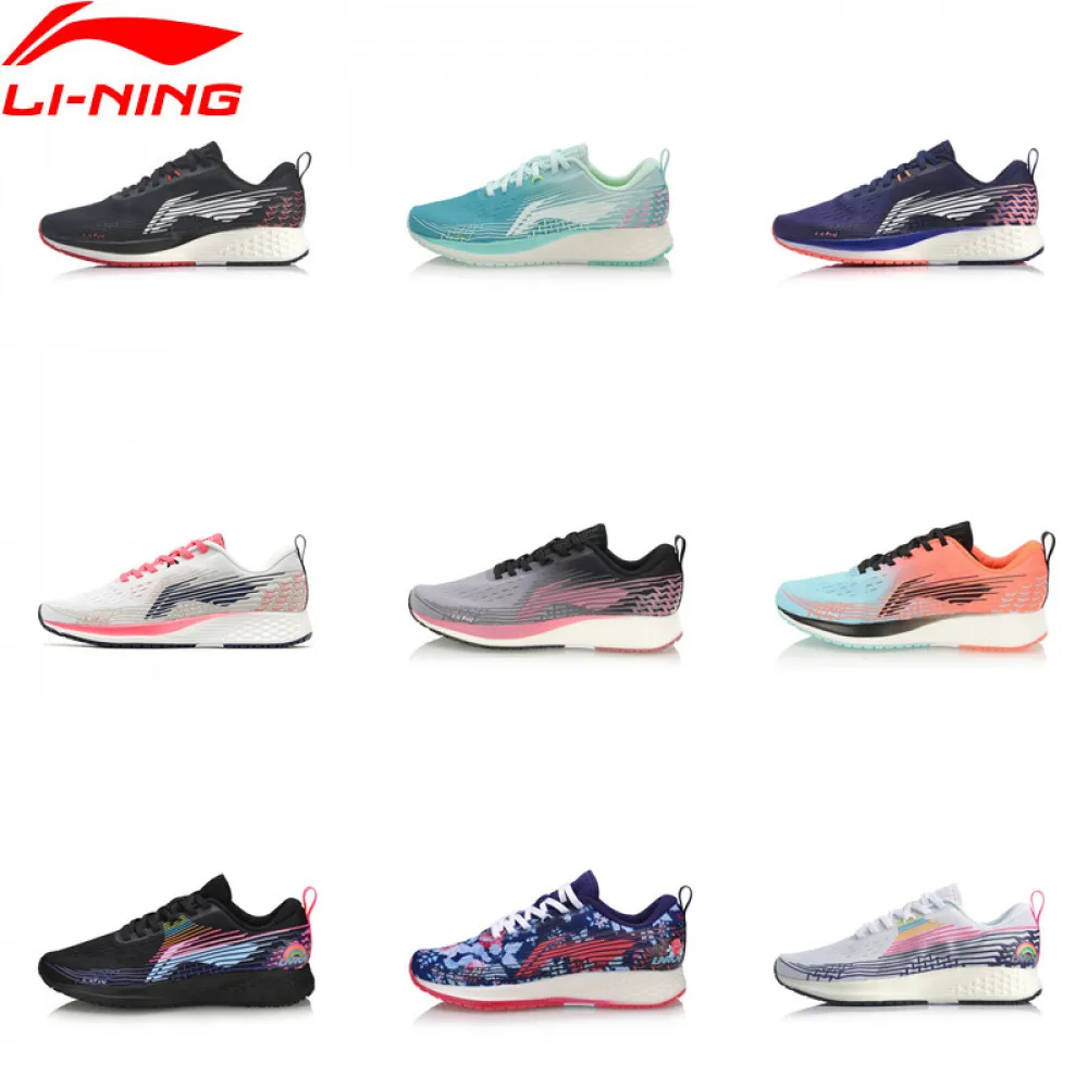 Li-Ning Women ROUGE RABBIT IV Light Running Shoes Marathon TPU Support LiNing li ning Sport Shoes Sneakers ARBP046 ARMQ012