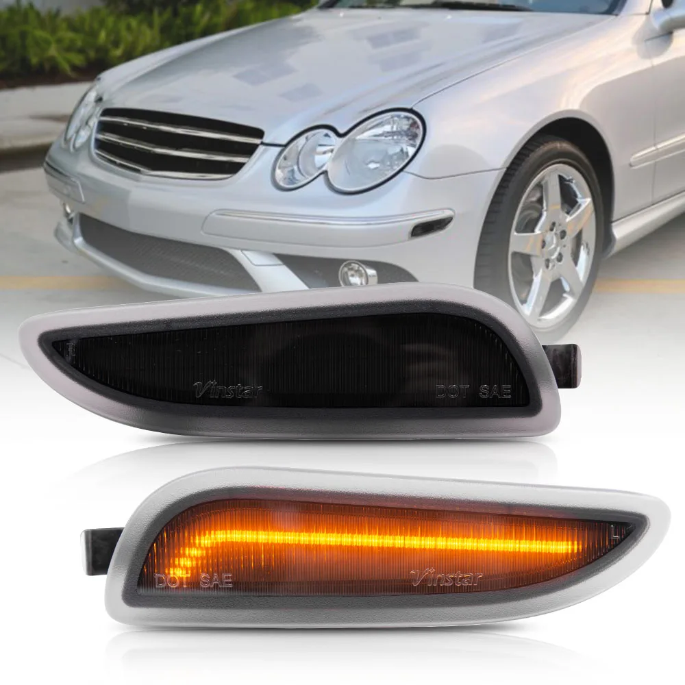 Front Led Side Marker Light For Benz W209 GLK55 AMG 03-06 GLK500 03-09 GKL320 03-05 Replace OEM Turn Singal Sidemarker Lamp | Автомобили и