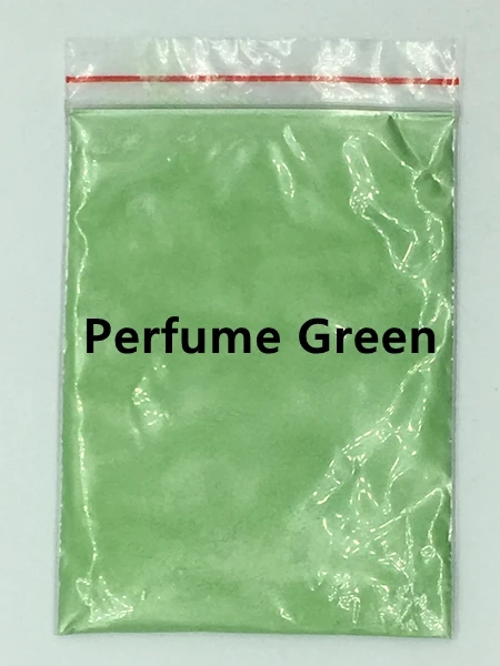 Natural Sparkly Pearl Mica Powder in Apple Green - 20g for Soap, Candle, and DIY Crafts