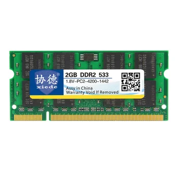 

Xiede Laptop Memory Ram Module Ddr2 533 2Gb Pc2-4200 240Pin Dimm 53hz For Notebook X029