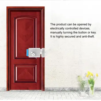 

Smart Stainless Steel Electronic Lock Door Video Doorbell Intercom Security Door Access Control Right Front Lock