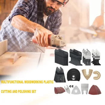 

108pcs Saw Blade Wood Soft Metal Carving Grinding Tipped Cutting Multi-function Universal Repair Machine Power Tool