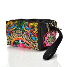 Натуральный продукт в этническом стиле ручной работы вышитые сумки оптом характеристики Юньнань холст вышитые портативный Wom