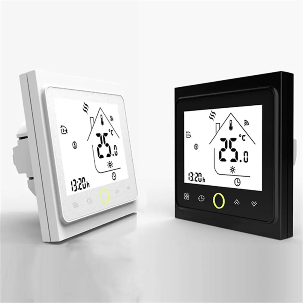 THP1002GCLW WiFi умный термостат электрический регулятор температуры нагрева для газового котла Alexa Google Home терморегулятор распродажа