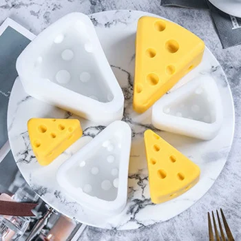 

Non-toxic Silicone Cake Baking Tray Dessert Decoration Tool 8 Hole 3D Cheese Chocolate Desser Pastry Baking Mold Kitchen Tools