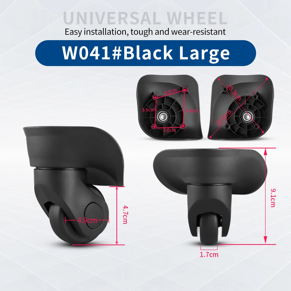 TANGYIPIN W041 Wheels Compatible with Mailv accessories suitcase luggage customs box repair pulley replacement high-quality