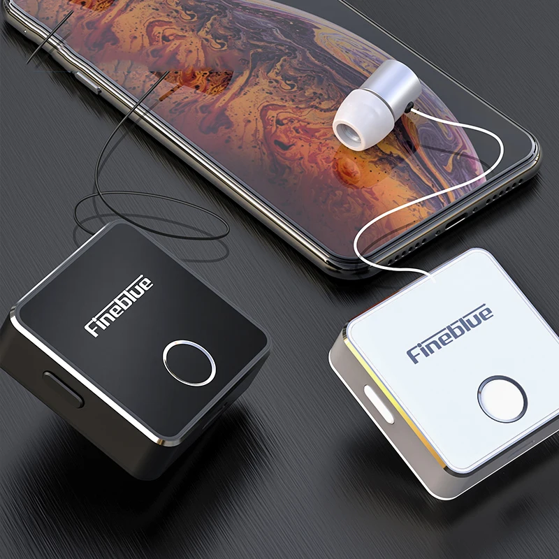 Fineblue F1 беспроводной Bluetooth V5.0 наушники клип на бизнес наушники-вкладыши шумоподавление сенсорное управление вибрационные наушники