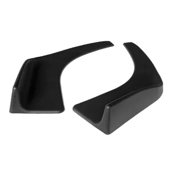 

Hot 504# Universal Car Front Body Shovel Deflector Spoiler Lip Splitter Diffuser Bumper Canard Body Shovels ABS 2Pcs