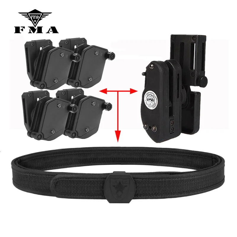 FMA IPSC USPSA IDPA Tactical Mag Pouch Triple Mag Holder Competition Gear
