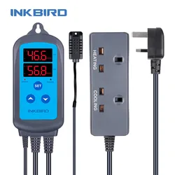 Enhanced Digital Dual-Stage Humidity Controller for Efficient Humidification and Dehumidification (UK socket)