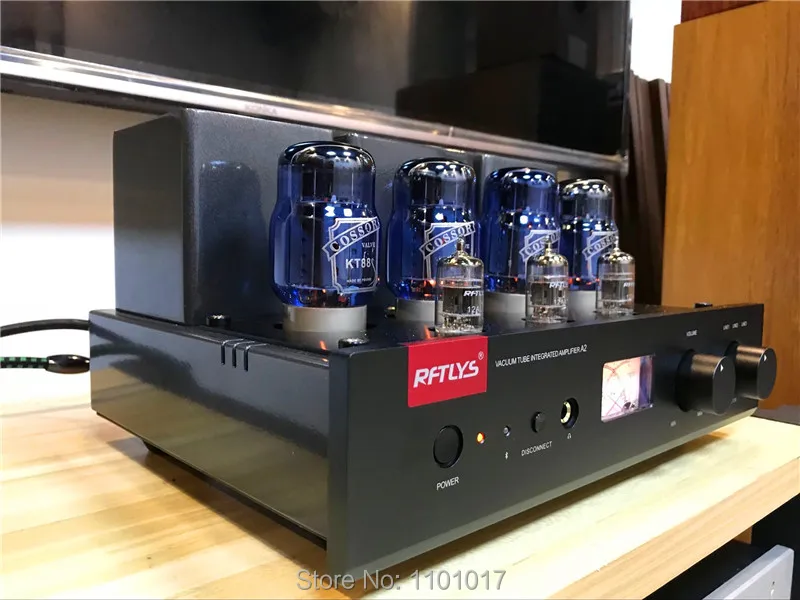 RFTLYS A2 KT88 Push Pull ламповый усилитель HIFI EXQUIS интегрированный 12AU7 ламповый усилитель с Bluetooth