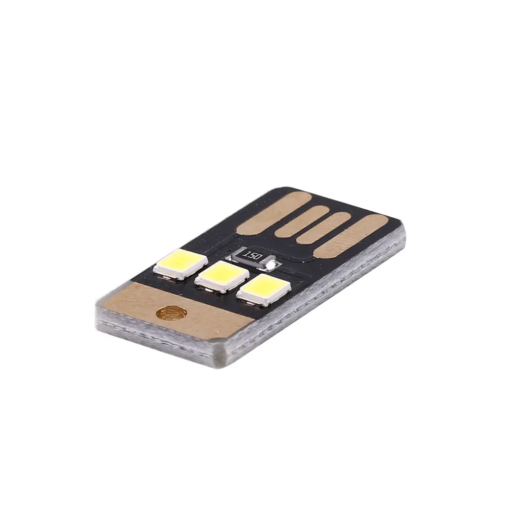 5 шт./компл. Мини 3LED 2835SMD USB кровать настенный светильник ночник домашний декор освещения