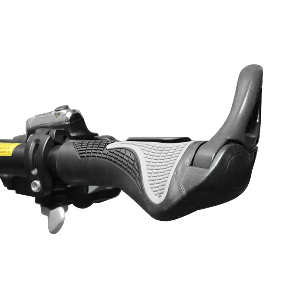 Компоненты для велосипеда MTB наконечники руля резиновый алюминиевый руль