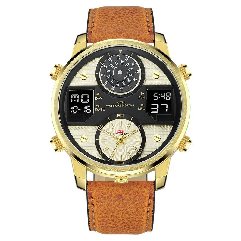 2021 New Fashion Brand Mens Watches Waterproof Sport Watch Men Electronic Timing Wrist Watches Clock Relogio Masculino 720 