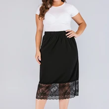 Мода размера плюс Для женщин юбка выдалбливают Slim Fit Офисные женские туфли элегантные женские юбки больших размеров Высокая Талия Женский Костюмы