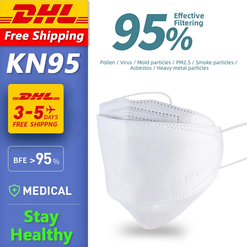 

Fast Shipping 200PCS KN95 Masks masque FFP2 Antivirus Flu Anti Infection N95 Mouth Masks PM2.5 Protective Safety Face Masks FFP3