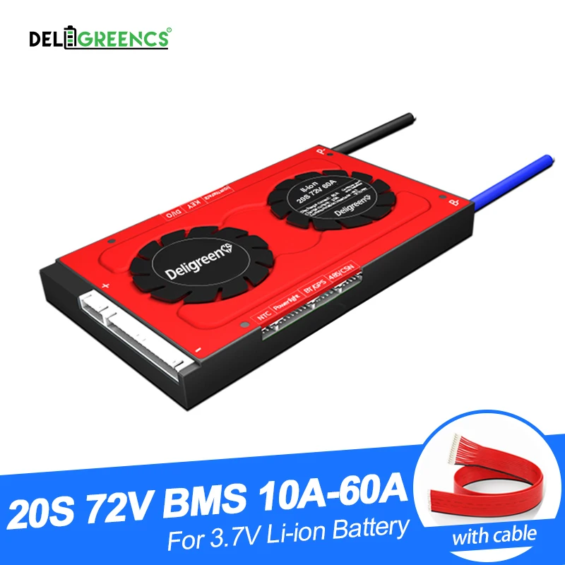 С балансом 24S 30A 40A 50A 60A 84V PCM/PCB/BMS для 3 7 v 18650 литий полимерный LiNCM Аккумулятор