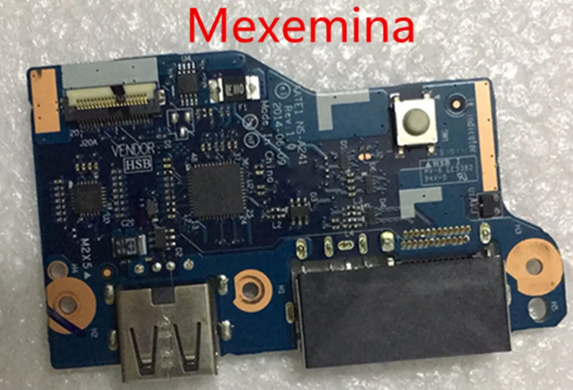 Оригинальный AITE1 NS-A241 для Lenovo IBM Thinkpad E555 E550 USB мощность DC Jack тестирования системной