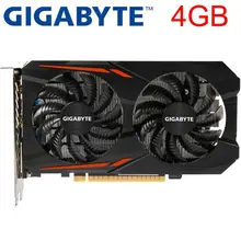 Carte graphique GIGABYTE GTX1050 TI 4 go 128Bit GDDR5 Original utilisé cartes vidéo pour nVIDIA VGA cartes Geforce GTX 1050 Ti 750 960