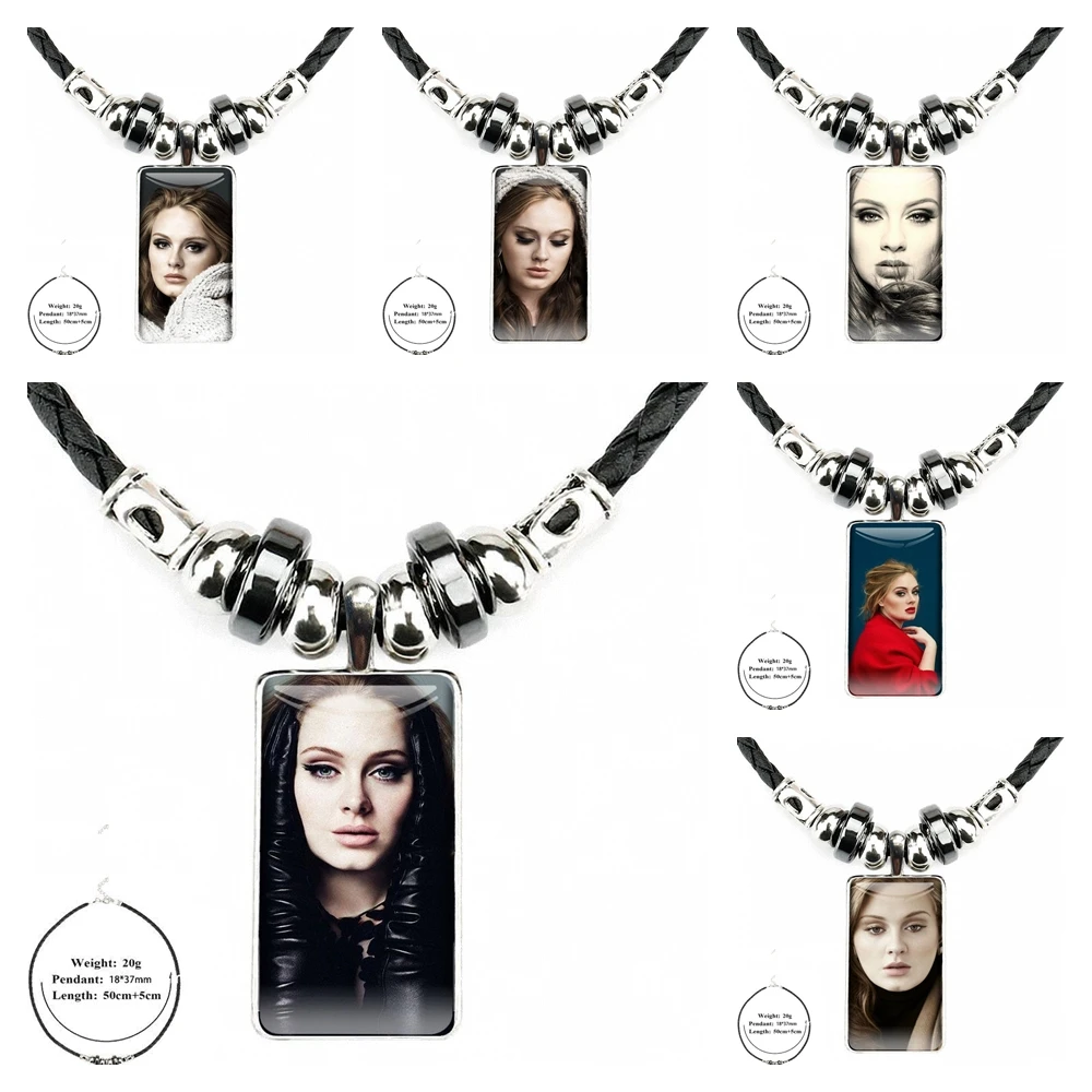 Ювелирные изделия со стальным покрытием стеклянный кабошон чокер Длинная