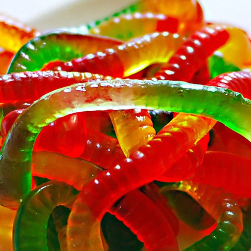 20 силиконовые полости Gummy Snake Worms шоколадная форма для сахара конфеты форма для желе рюмки из льда лоток форма для украшения торта инструменты