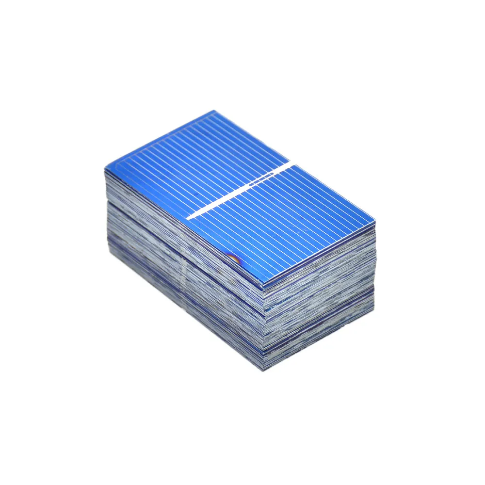 SUNYIMA100pcs 52x31 2mm Солнечная Панель поликристаллический кремний Painel батарея DIY Solars