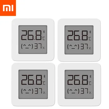 

[Newest Version] XIAOMI Mijia Bluetooth Thermometer 2 Wireless Smart Electric Digital Hygrometer Thermometer Work with Mijia APP