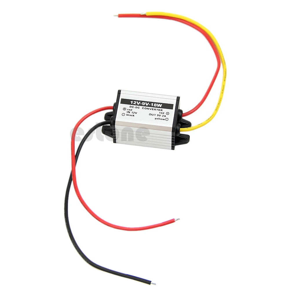 Постоянного тока в переменный преобразователь постоянного тока 12V постоянного тока до 9В оставка Мощность SModule Водонепроницаемый AXYF