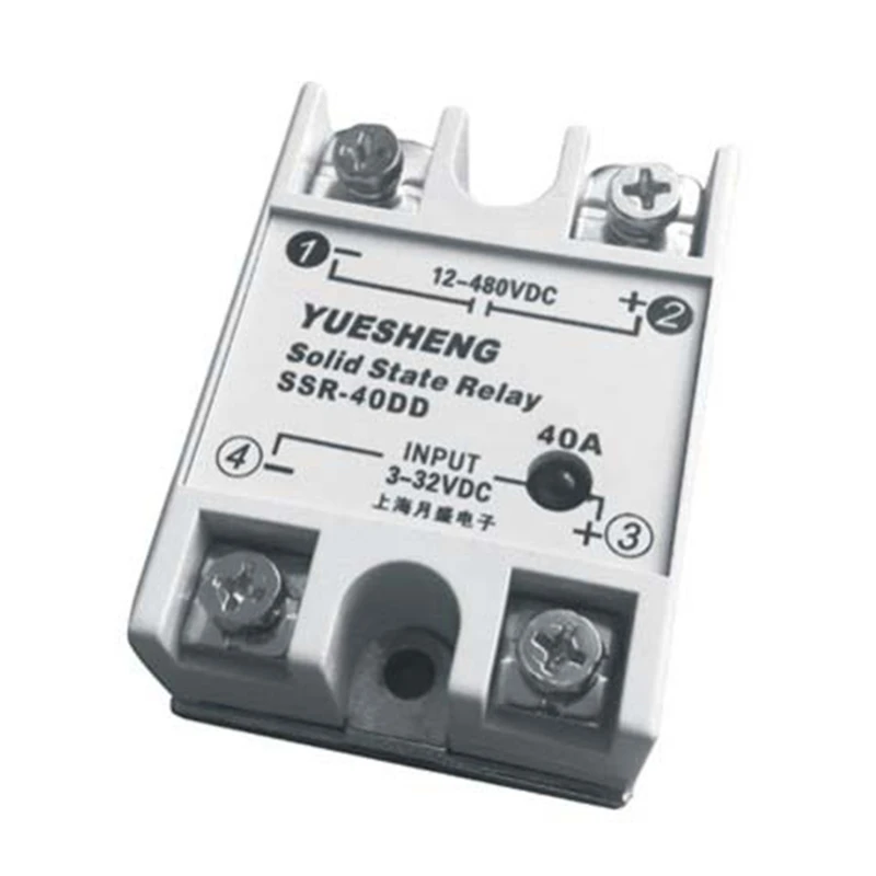 

DC Controller DC Solid State Relay SSR-40DD DC Relay 480V 10A 20A 30A 40A 60A 80A Smooth start of the motor motor soft starter
