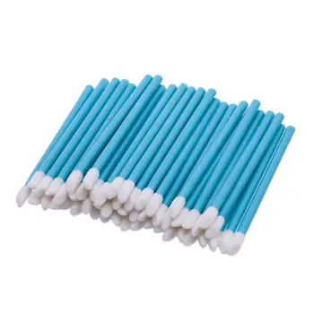 

50pcs/1set Disposable Lip Makeup Brush Lipstick Gloss Wands Applicator Wholesale Women Make Up Cosmetics Brush Tool